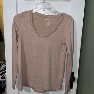 American Eagle Light Pink Sweater- SOFT & SEXY